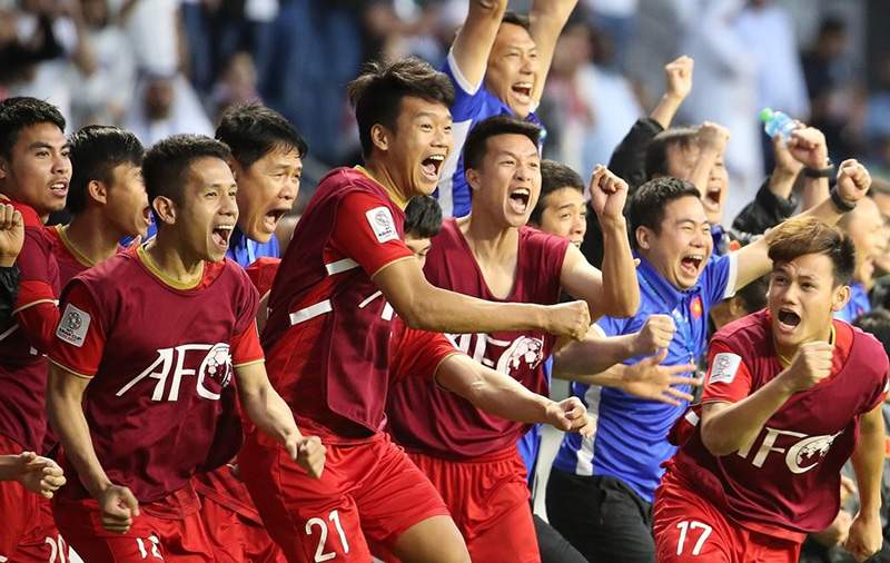 “Binh đoàn Rồng vàng” đã xuất sắc lọt vào TOP 8 đội mạnh nhất tại kì Asian Cup gần nhất 2019